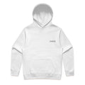 ANAKAS Hoodie in White, front view