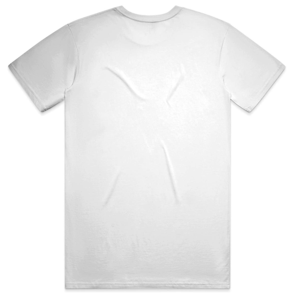 ANAKAS Oversized Tee in White, back view