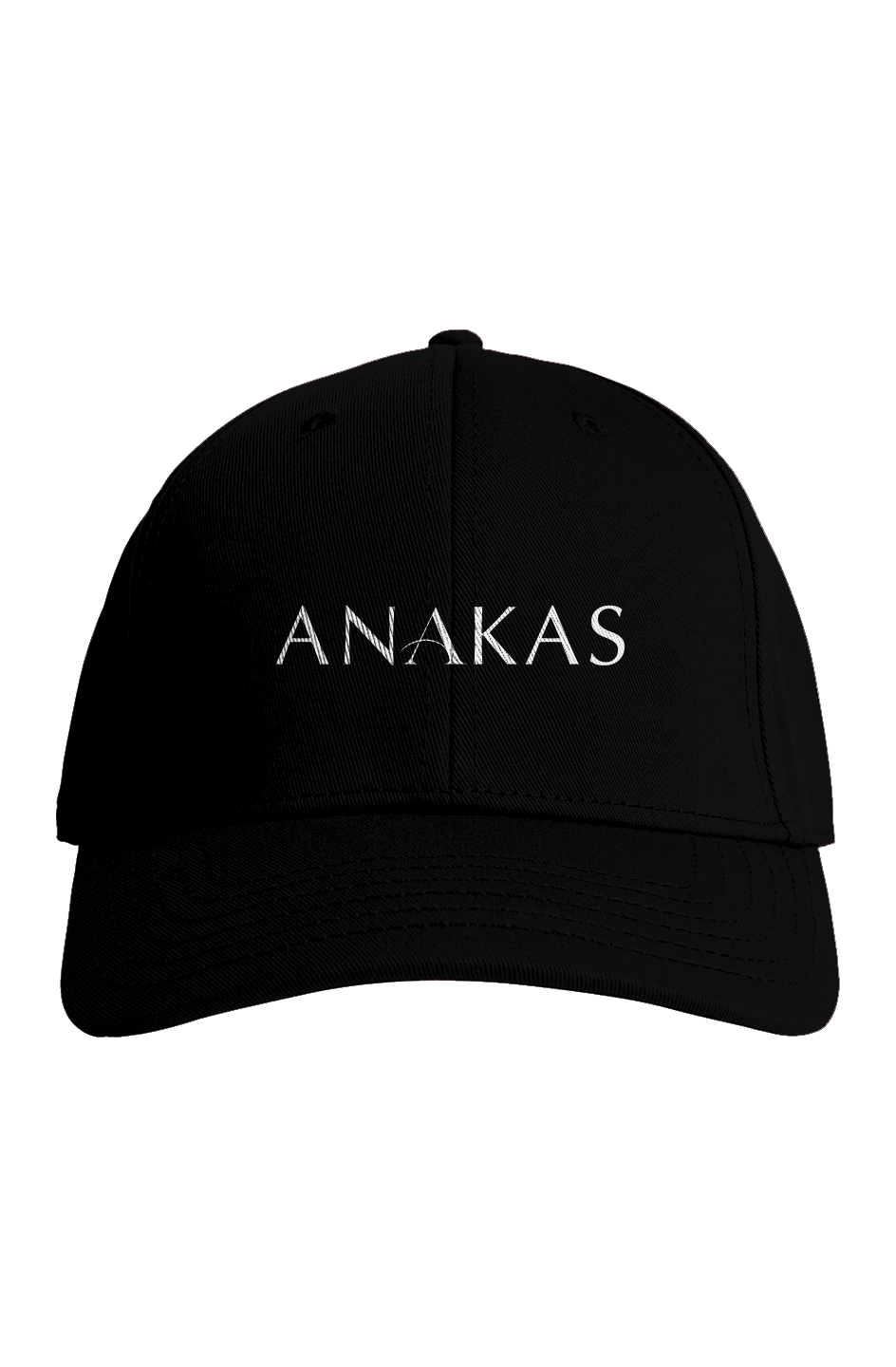 ANAKAS Cap in Black, front view