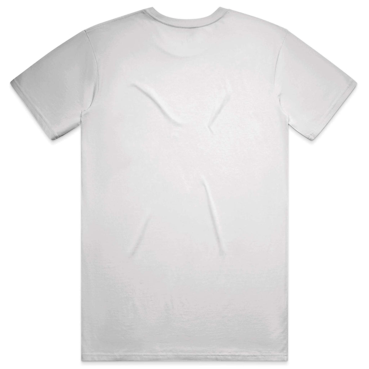 ANAKAS Heavyweight Tee in White, back view