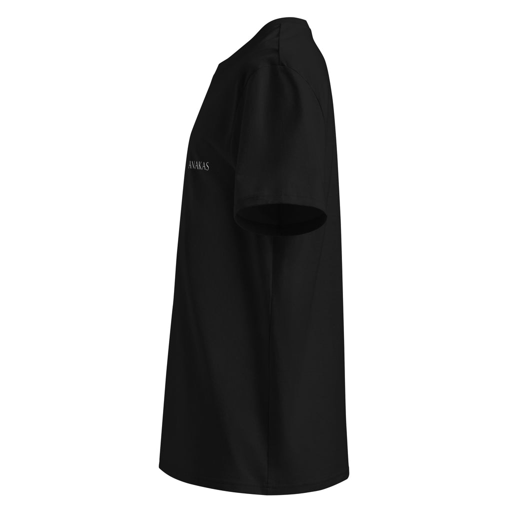 ANAKAS Essential Tee in Black, left view