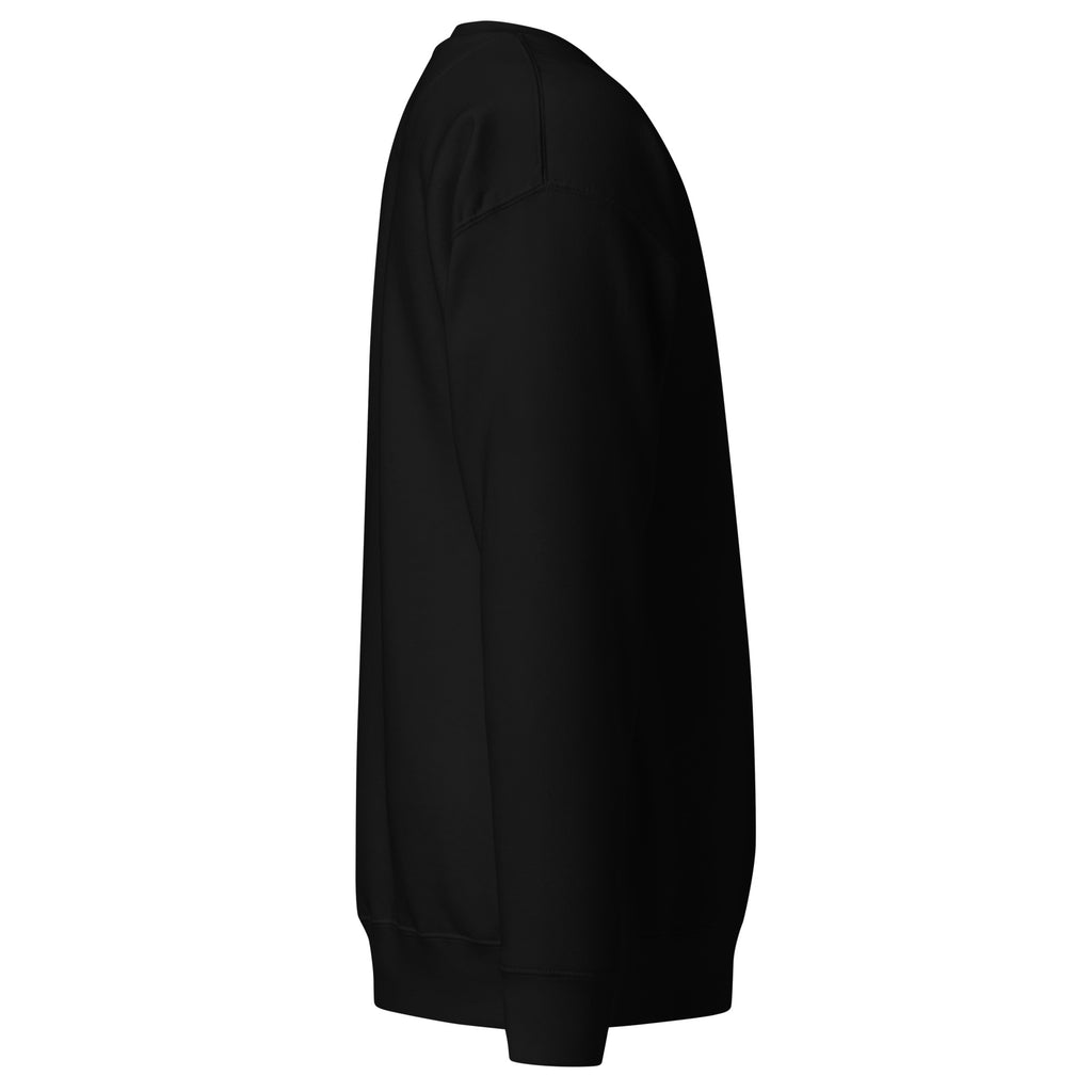 ANAKAS Essential Crewneck in Black, right view