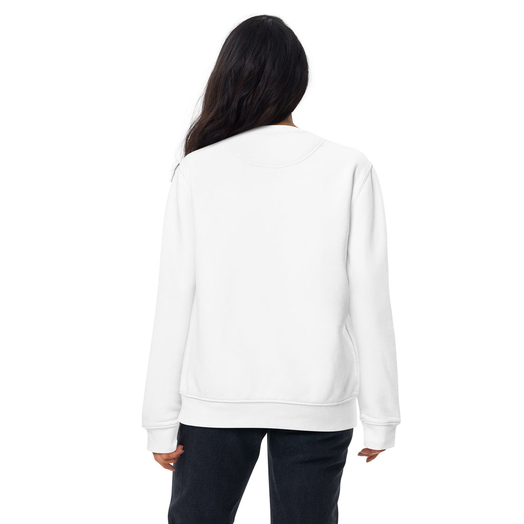 ANAKAS Essential Crewneck in White, woman2 back view